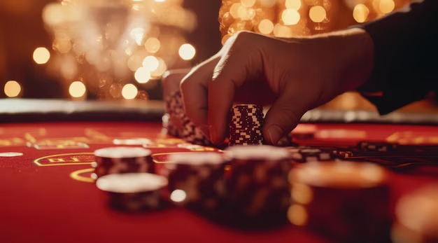 Andar Bahar live dealer table on pditoto showing card placement and betting zones